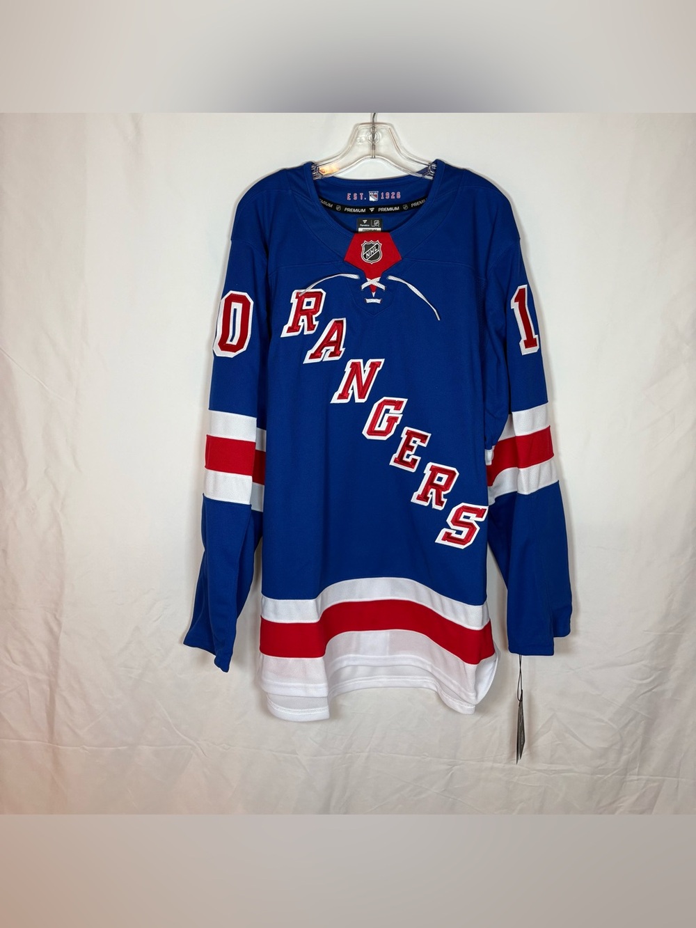 Fanatics New York Rangers #10 Panarin Blue Home Hockey Jersey 54
